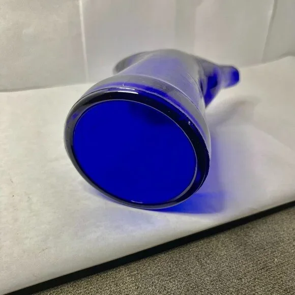 Vintage Cobalt Blue Glass Hand Ring Holder - Picture 5 of 5